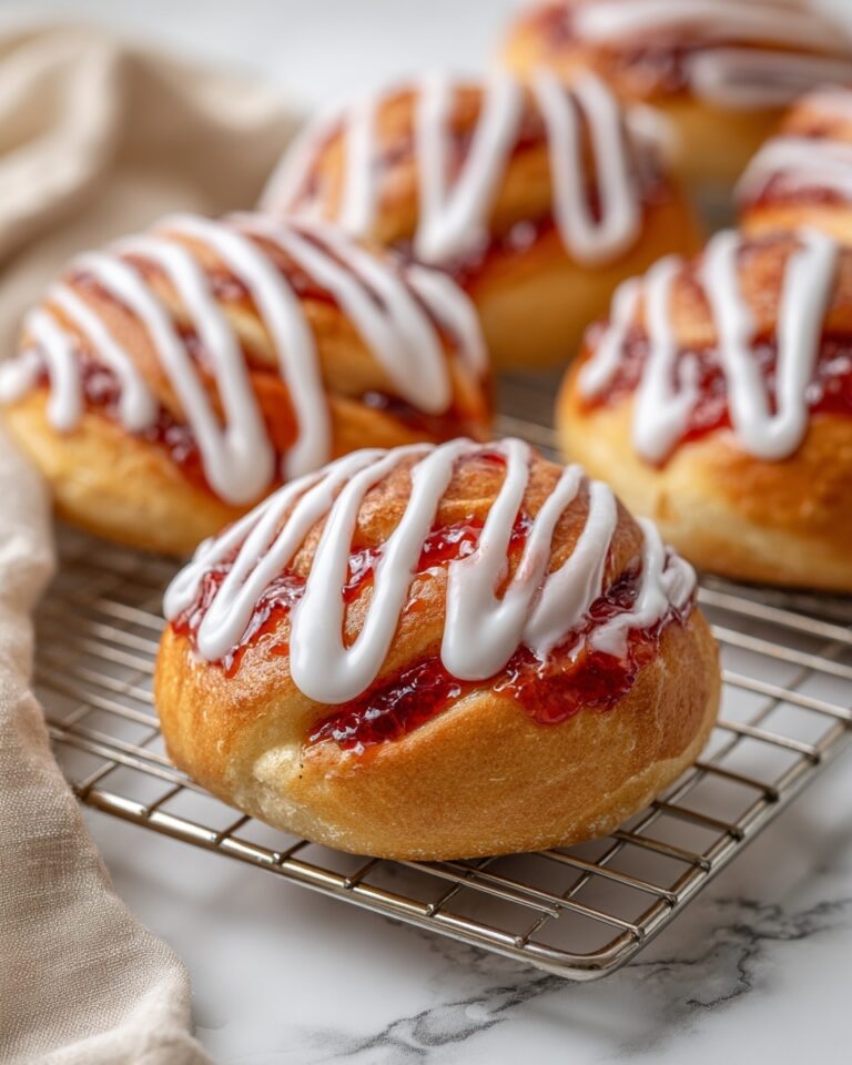 Strawberry and Cream Cinnamon Rolls with Strawberry Filling Recipe
