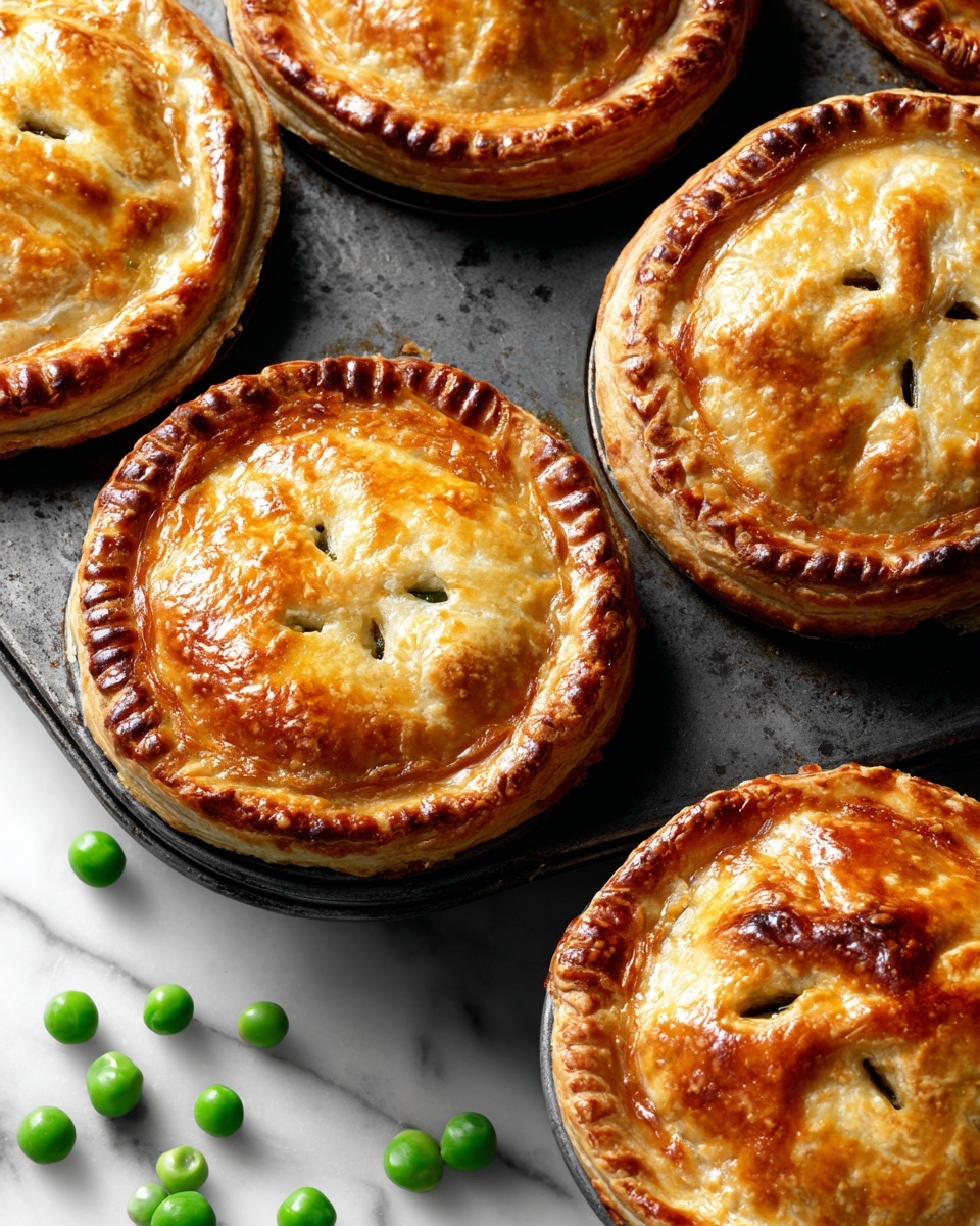 Muffin Tin Chicken Pot Pies Recipe - Recipe Image