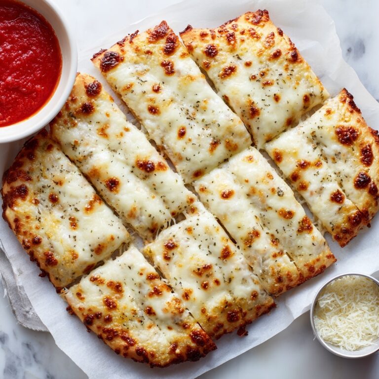 Cheesy Garlic Breadsticks Recipe