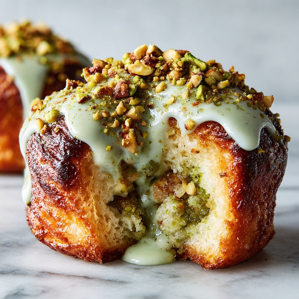 Pistachio Filled Croissants Recipe - Recipe Image