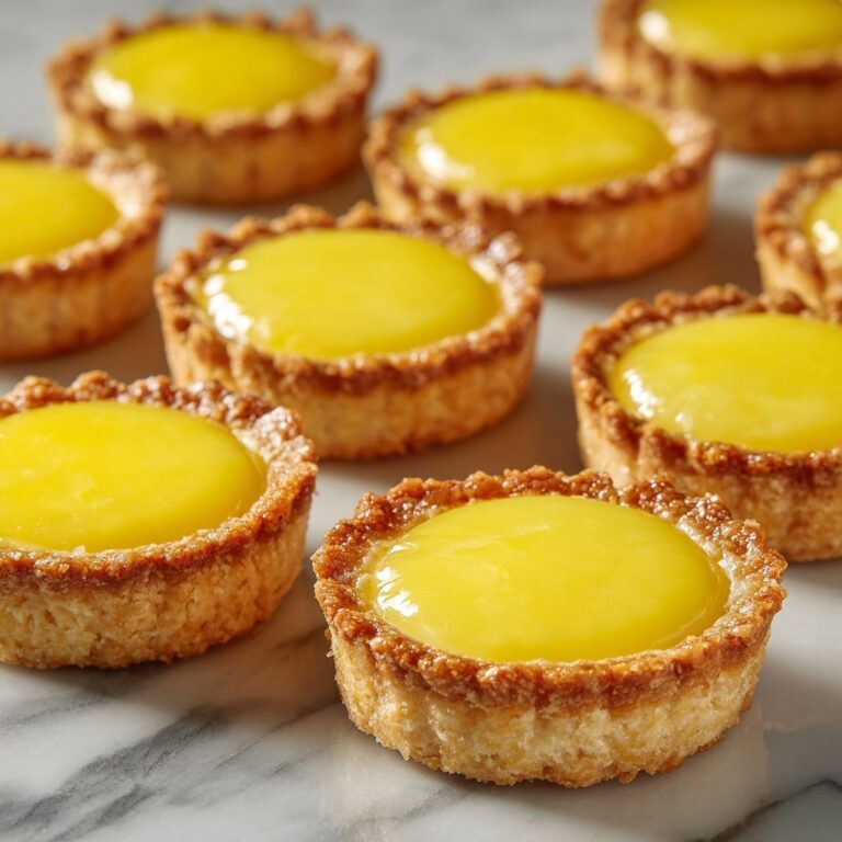 Lemon Curd Tartlets Recipe