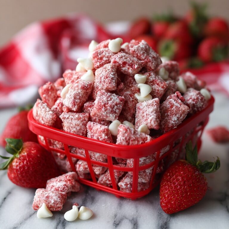 Strawberry Shortcake Puppy Chow Recipe