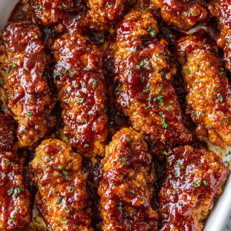 Honey Garlic Chicken Tenders Recipe