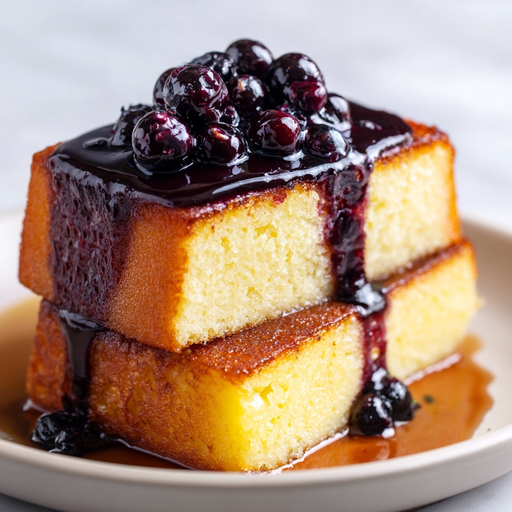 Blueberry Stuffed French Toast: A Delicious Breakfast Delight Recipe - Recipe Image