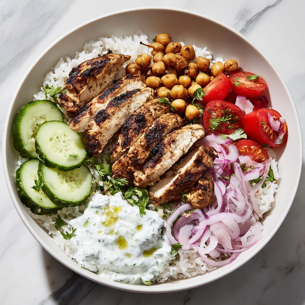 Mediterranean Chicken & Rice Bowls Recipe - Recipe Image