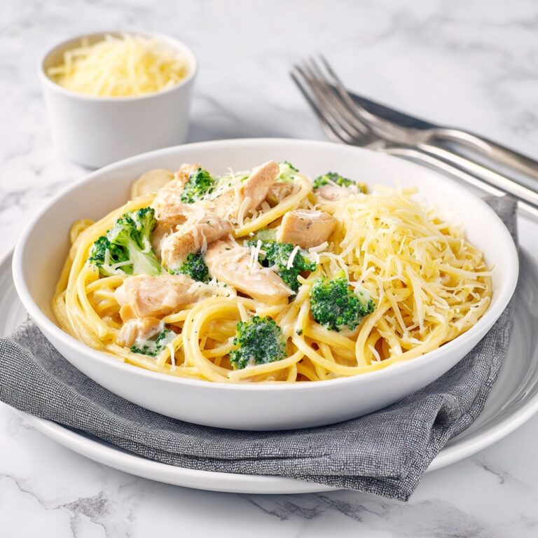 Creamy Chicken and Spinach Pasta with Broccoli Recipe