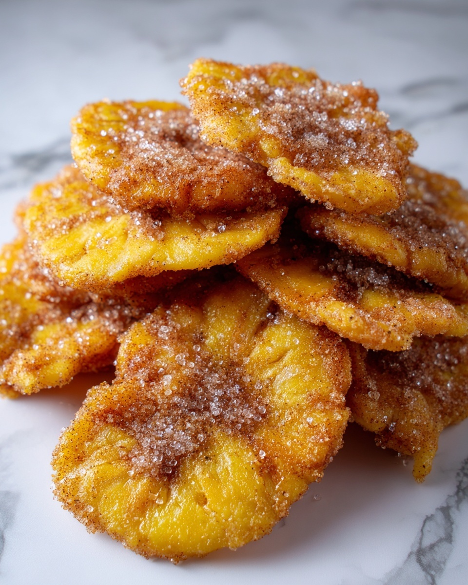 Cinnamon-Sugar Air Fryer Banana Chips Recipe - Recipe Image