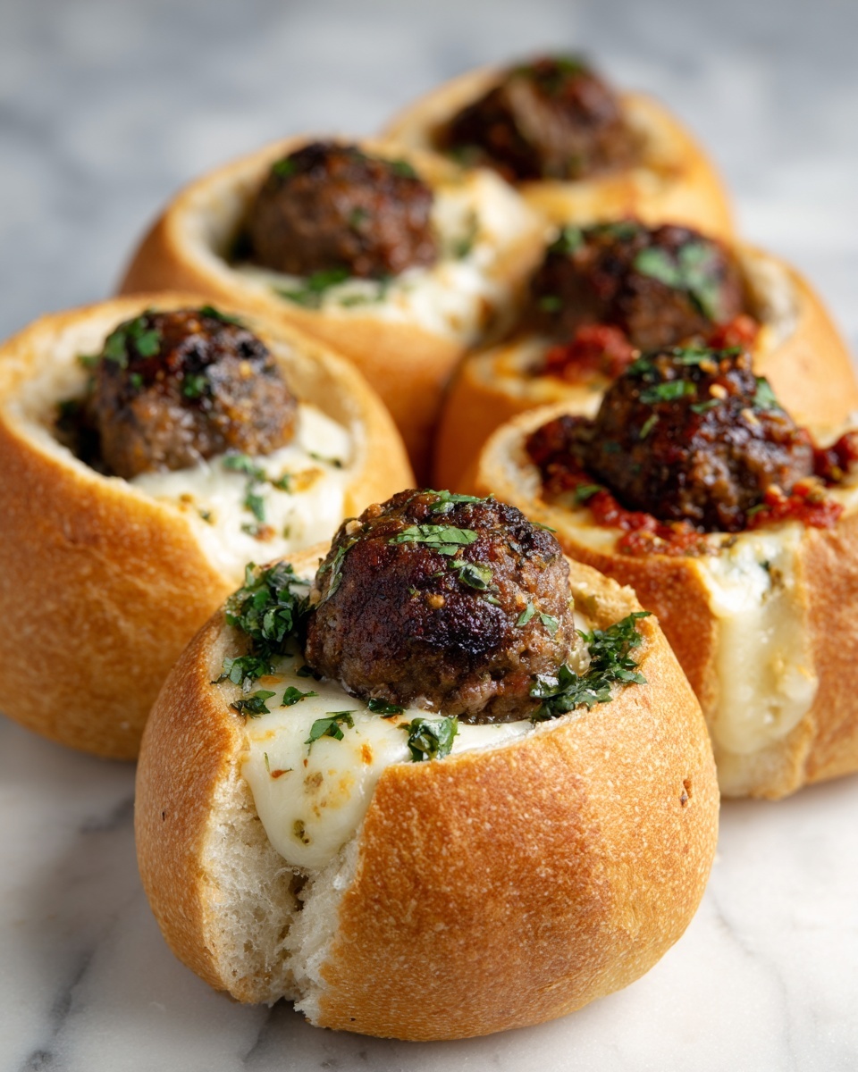 Meatball Sub Bites Recipe - Recipe Image