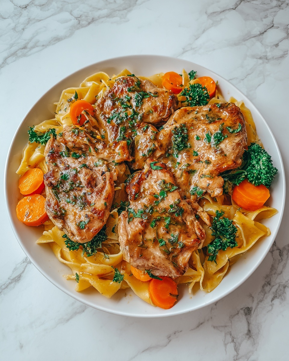 Honey Garlic Chicken with Roasted Veggie Penne Recipe - Recipe Image