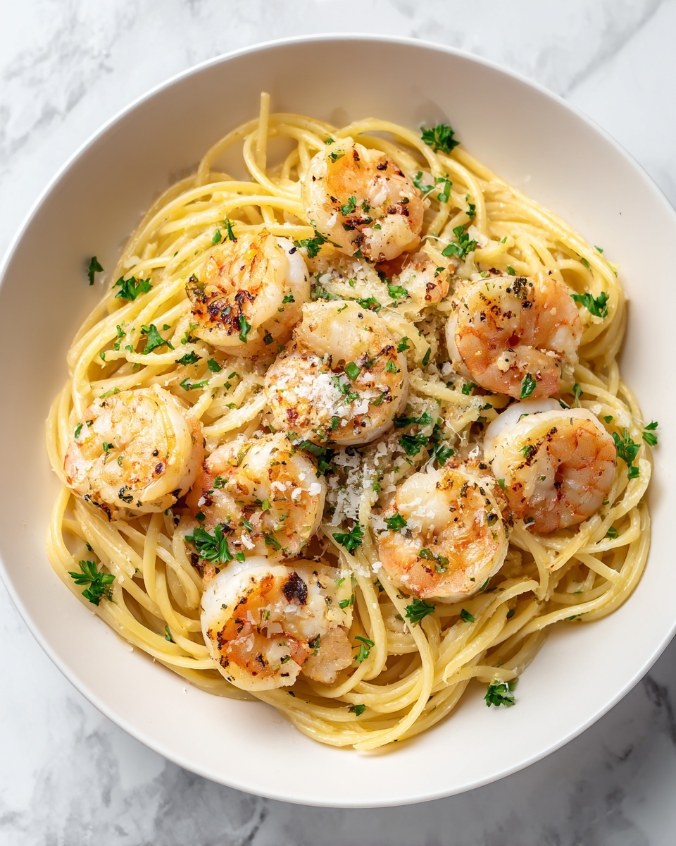 Baked Shrimp Scampi Recipe - Recipe Image