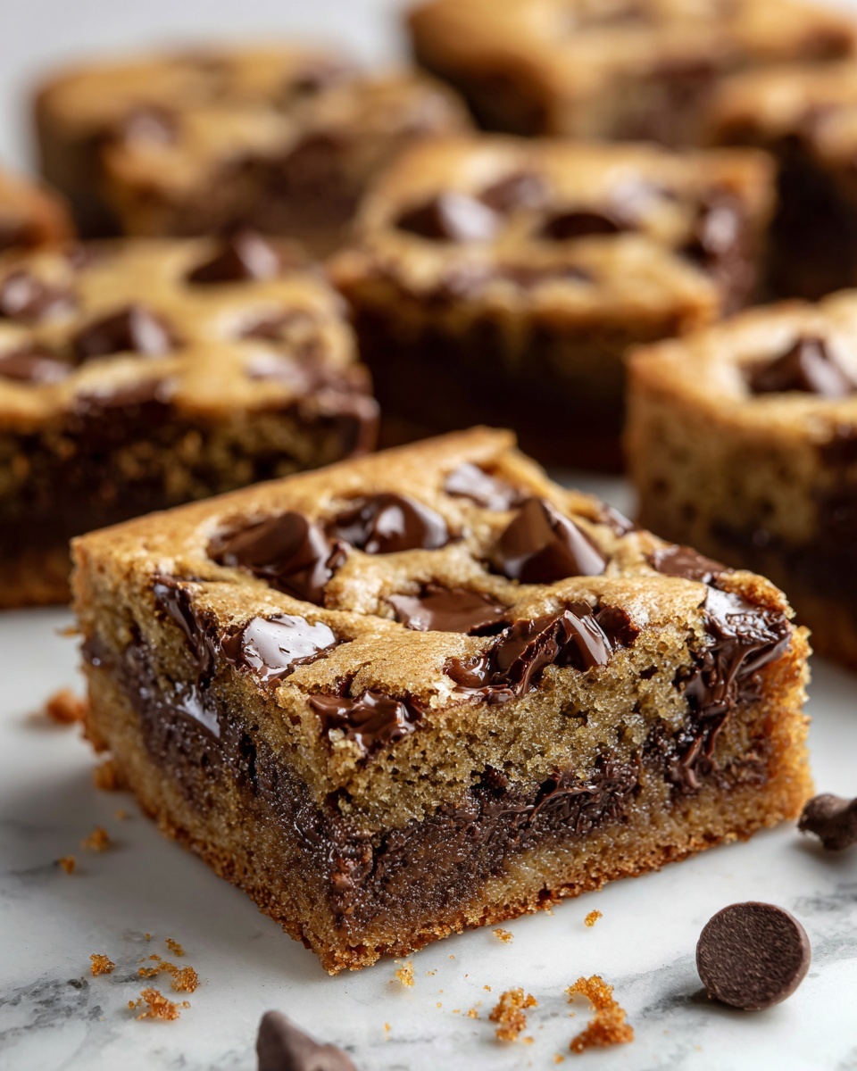 Lazy Chocolate Chip Cookie Bars Recipe - Recipe Image