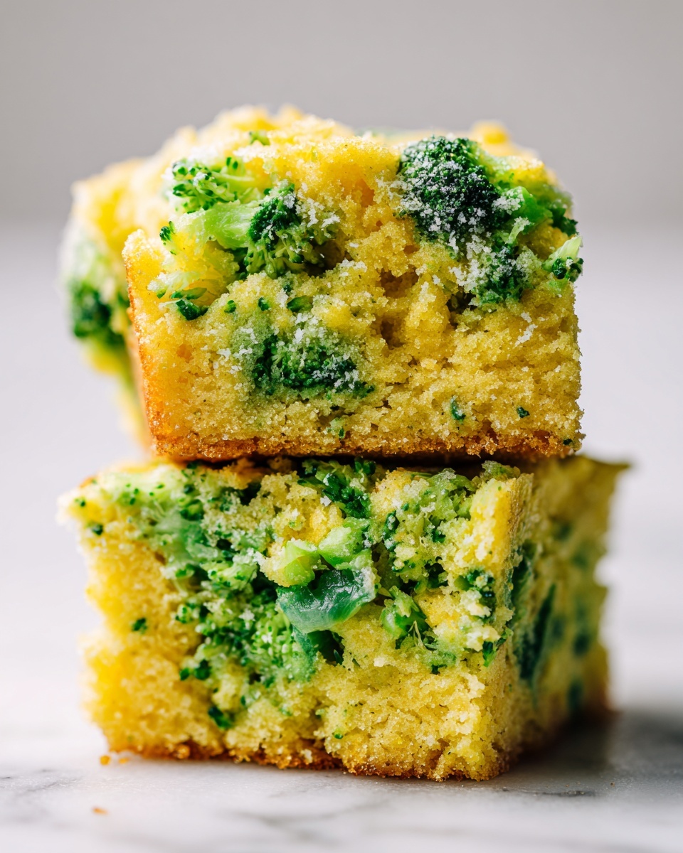 Cheesy Broccoli Cornbread Recipe - Recipe Image