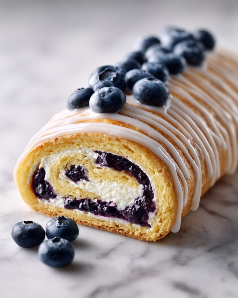 Homemade Blueberry Sweet Rolls Recipe