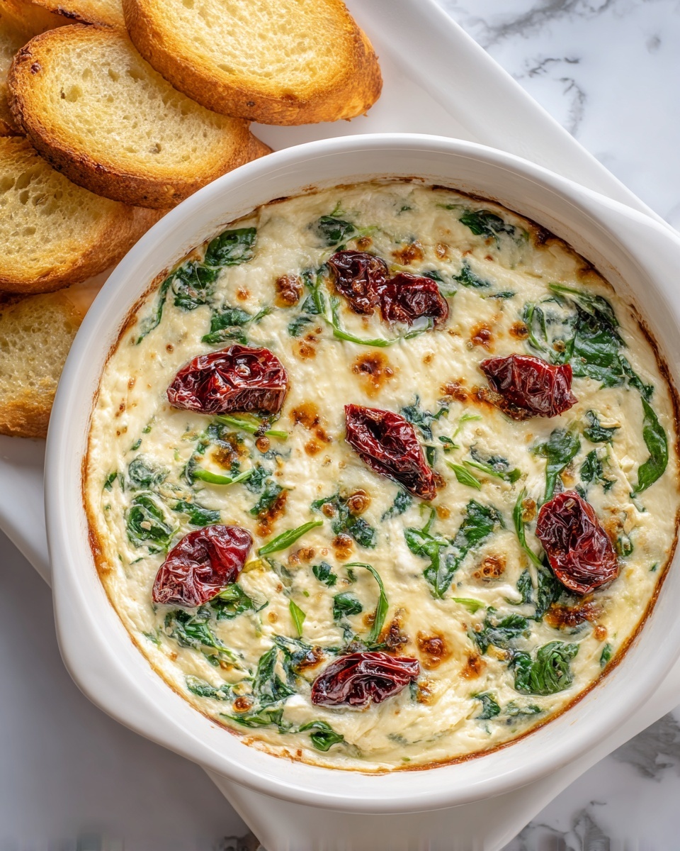 Creamy Tuscan Dip Recipe - Recipe Image
