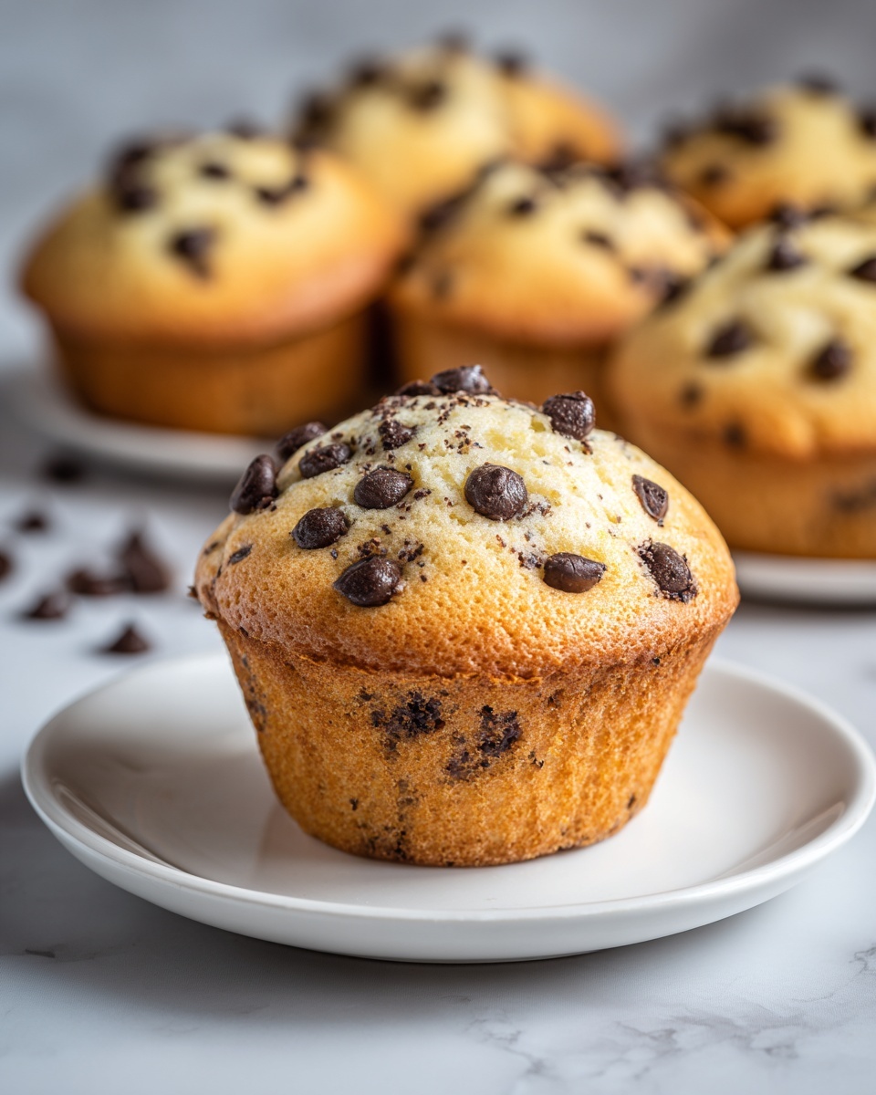 Easy Chocolate Chip Muffins Recipe - Recipe Image