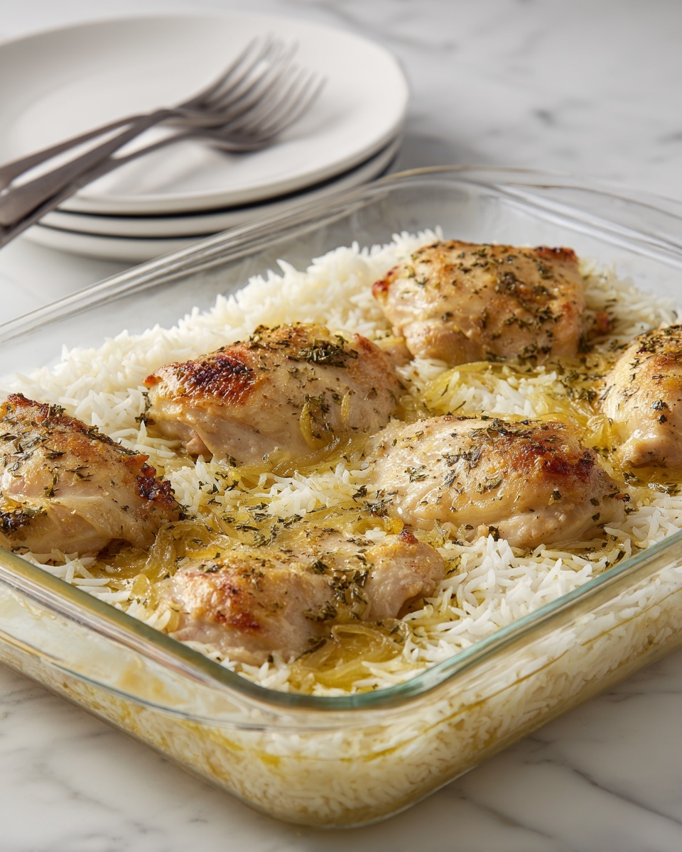 Forgotten Chicken and Rice Recipe - Recipe Image