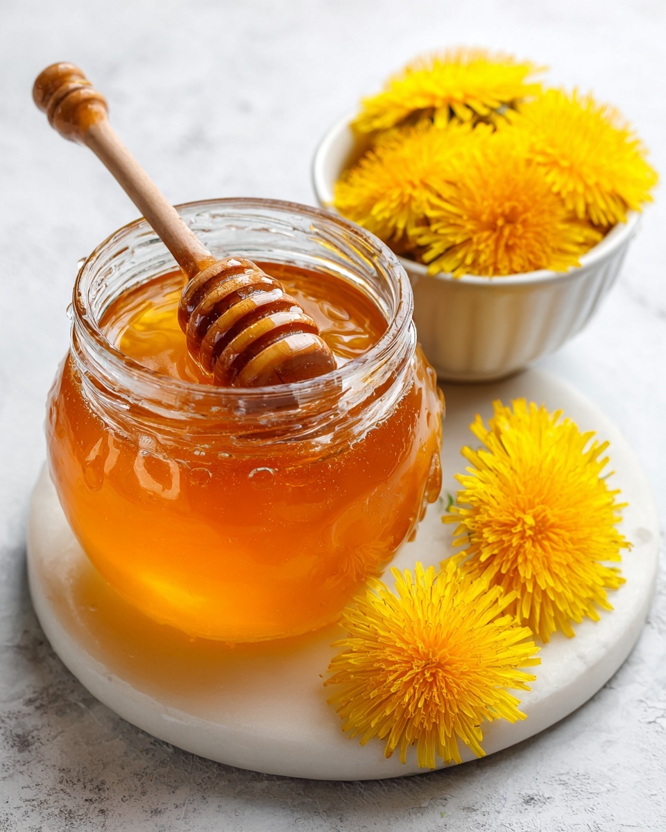 Dandelion Honey Recipe - Recipe Image