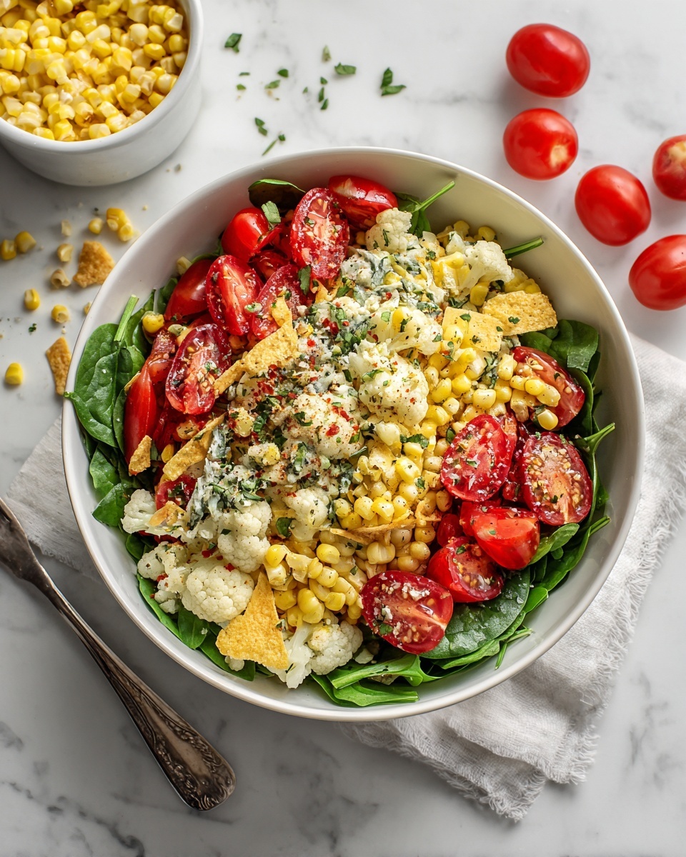 Ranch Cauliflower Salad Recipe - Recipe Image