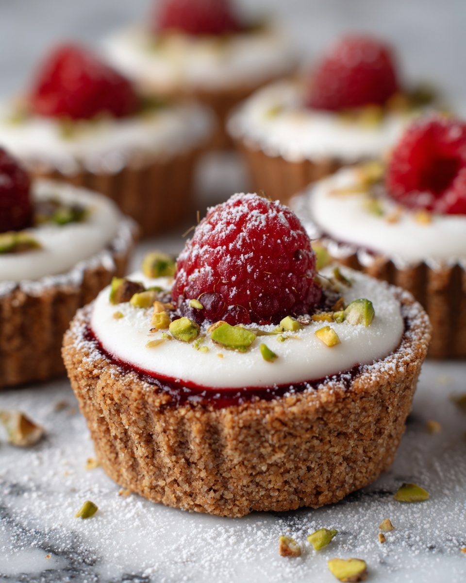 Pistachio Raspberry Tartlets Recipe - Recipe Image