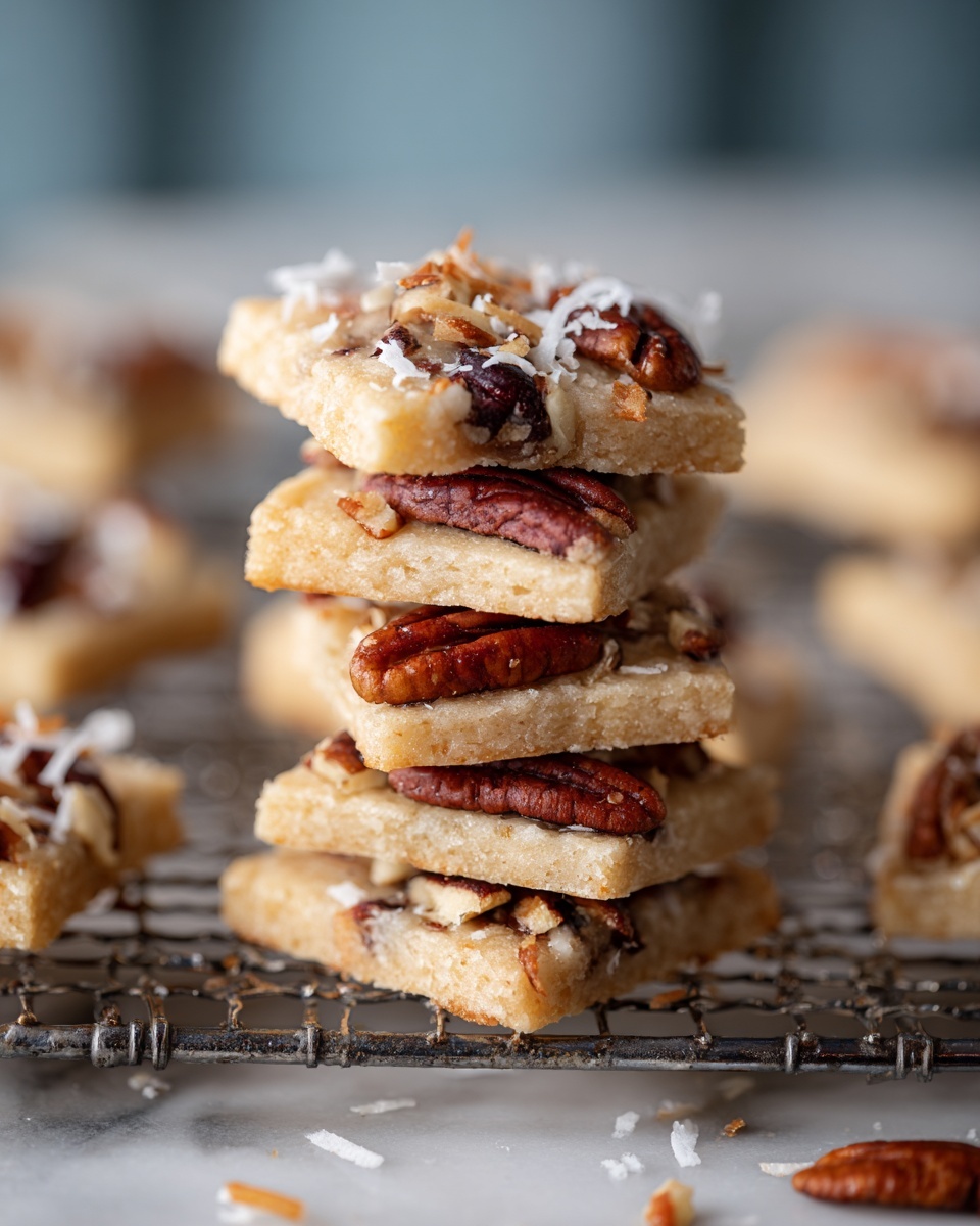 Chocolate Pecan Coconut Cookies Recipe - Recipe Image