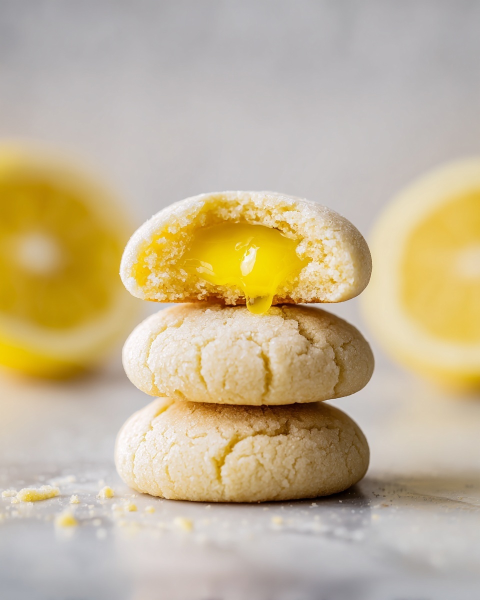 Lemon Curd Cookies Recipe - Recipe Image