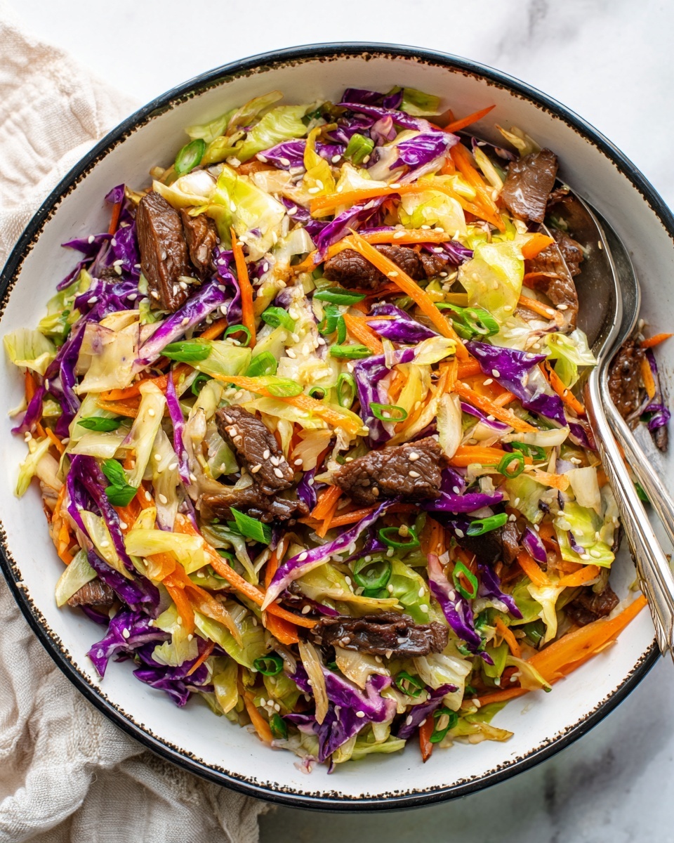 Low Carb Egg Roll in a Bowl Recipe - Recipe Image