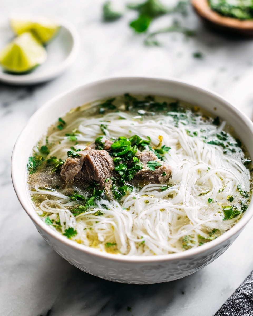 Easy Version Beef Pho Recipe - Recipe Image