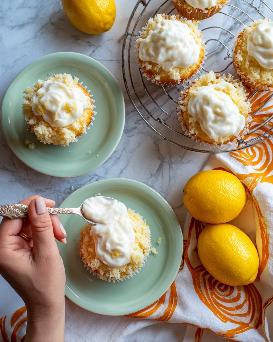 Zesty Lemon Muffins Recipe - Recipe Image