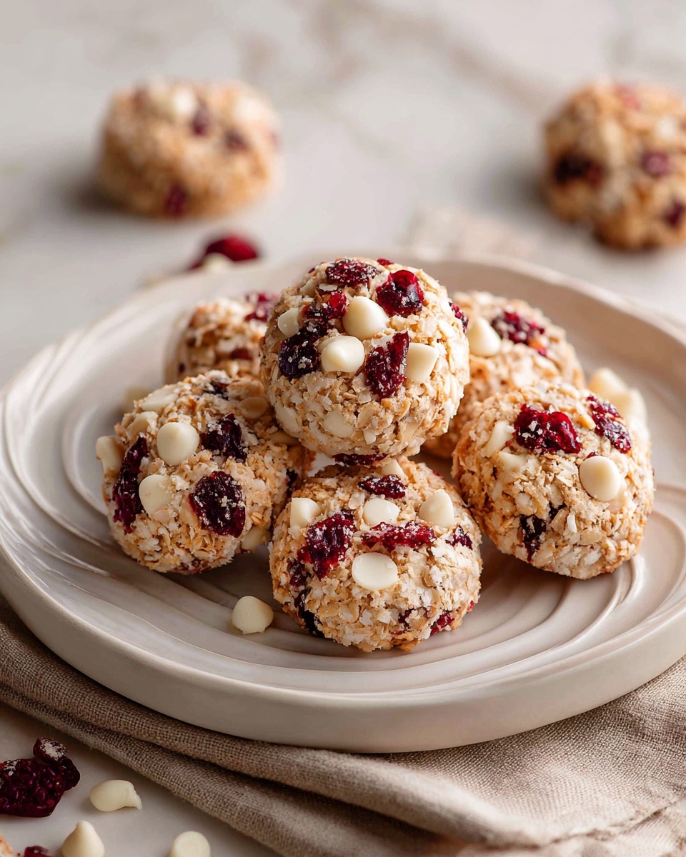 White Chocolate Oatmeal Cranberry Cookies Recipe - Recipe Image