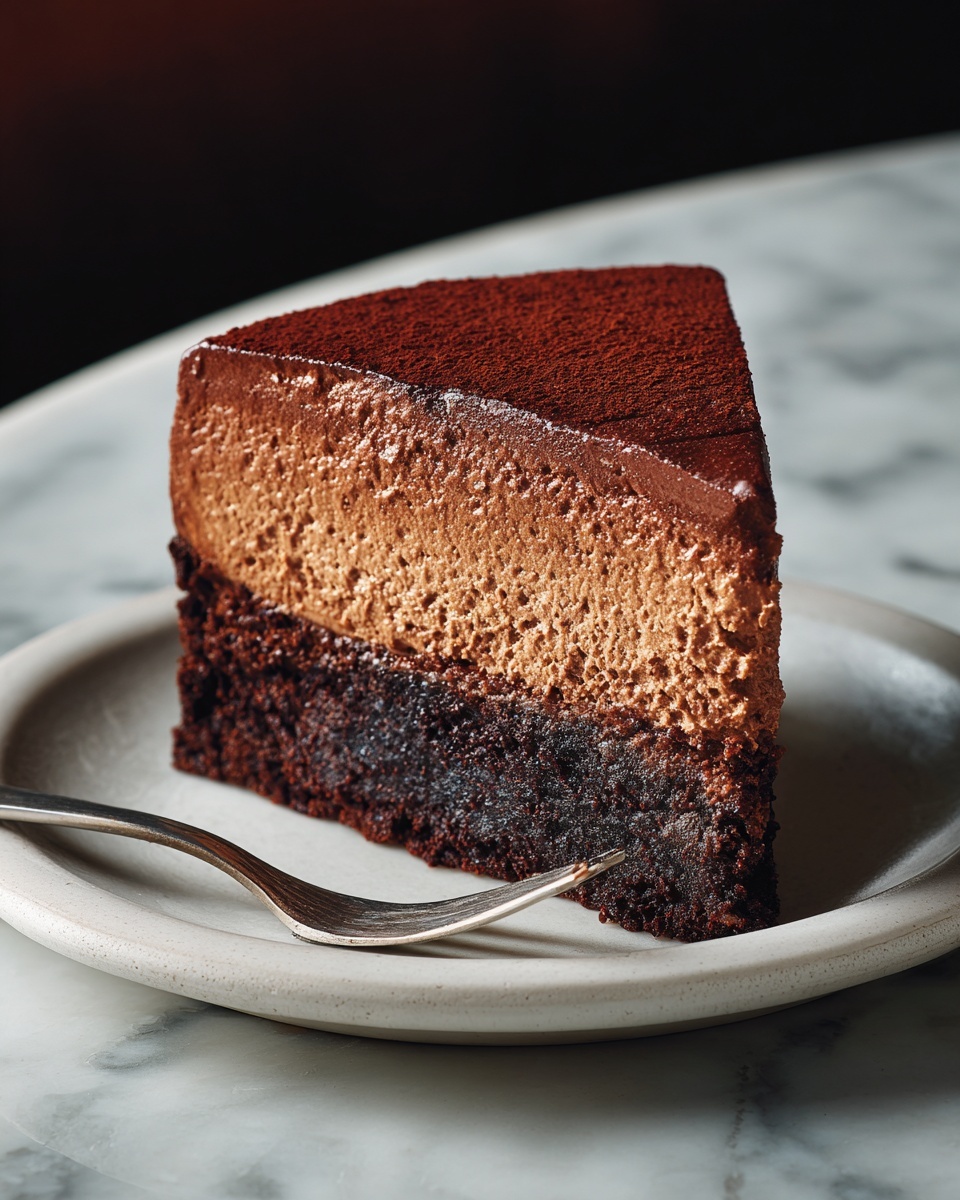 Chocolate Mousse Brownies Recipe - Recipe Image