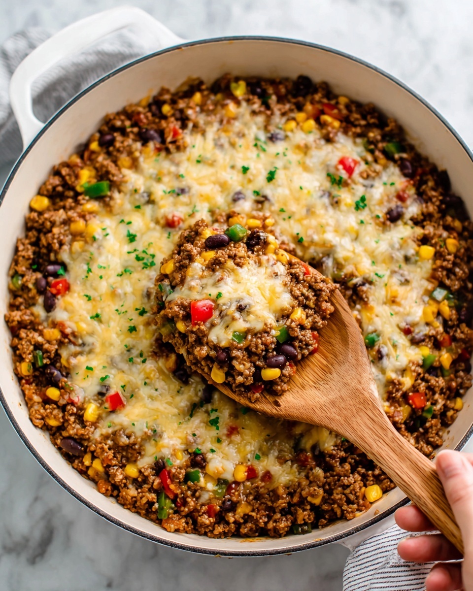 One-Pan Mexican Rice Casserole Recipe - Recipe Image
