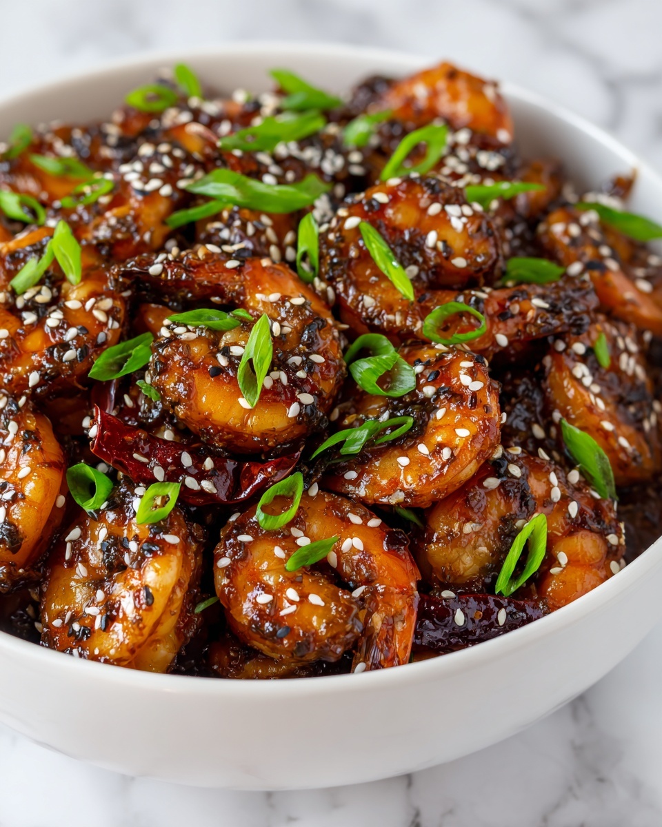 Crispy Mongolian Shrimp with Honey and Oyster Sauce Recipe - Recipe Image