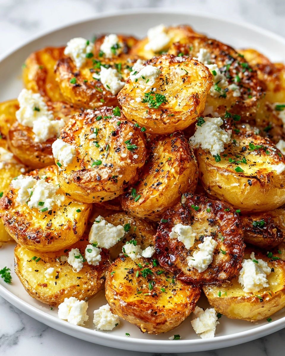 Baked Feta Potatoes: A Delicious and Easy Recipe for Your Next Meal Recipe - Recipe Image