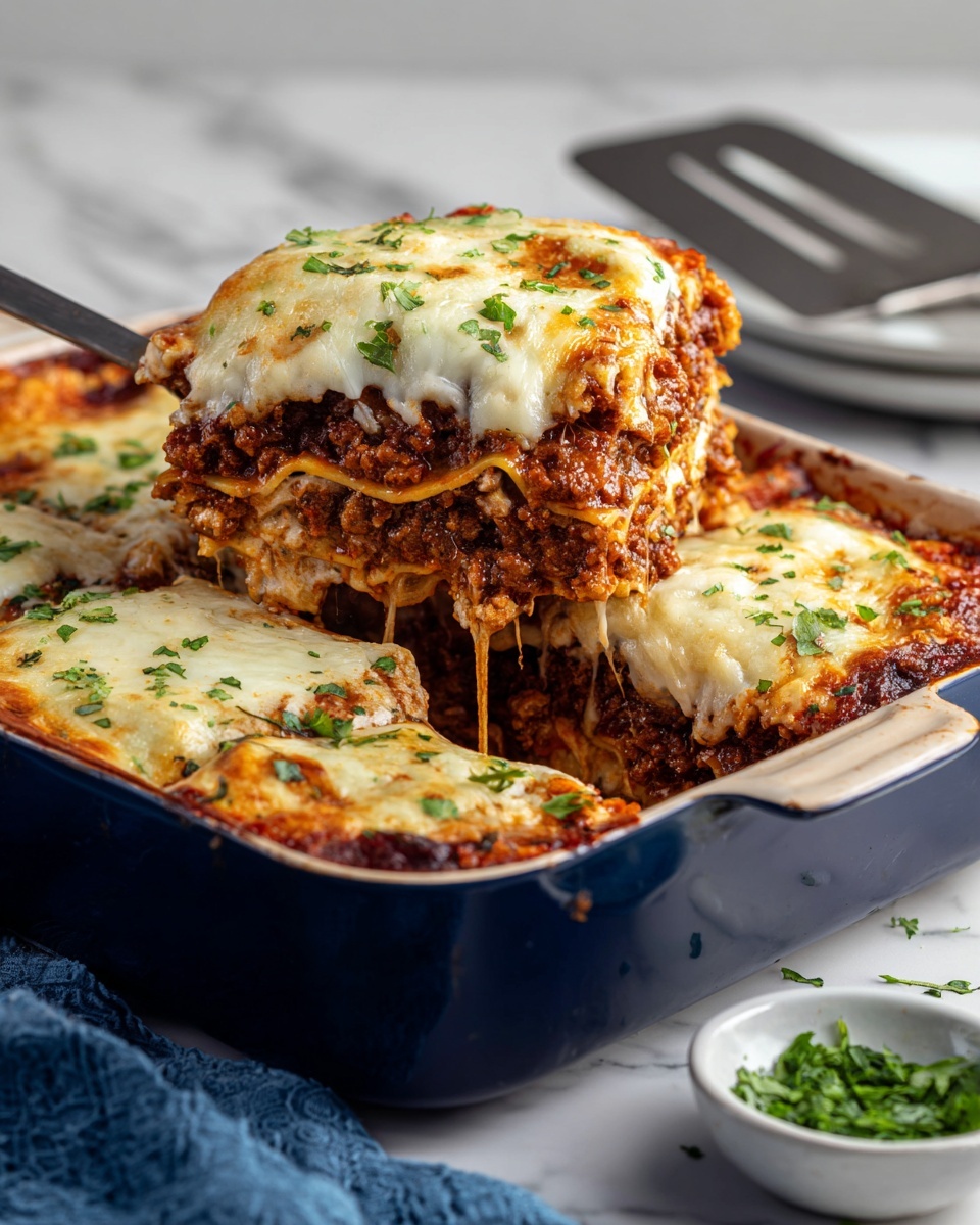 Chicken Alfredo Lasagna Recipe - Recipe Image