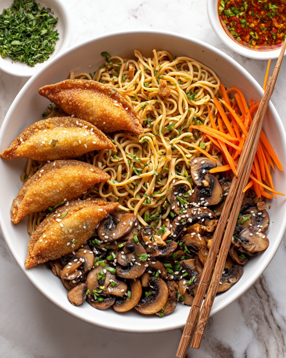 Potsticker Noodle Bowls Recipe - Recipe Image
