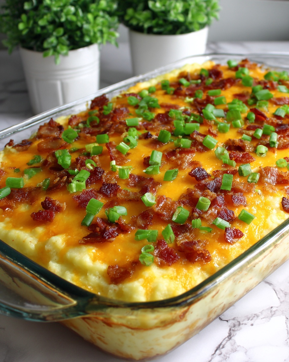 Loaded Baked Potato Chicken Casserole Recipe - Recipe Image