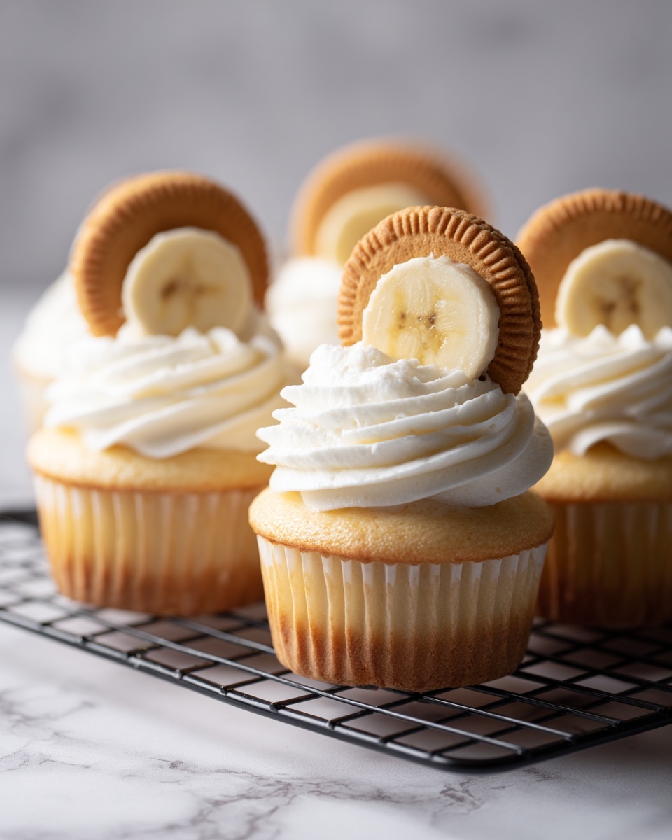 Mini Banana Pudding Cheesecakes Recipe - Recipe Image