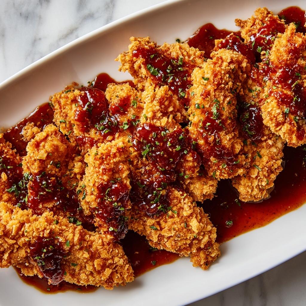 Honey Garlic Chicken Tenders Recipe - Recipe Image