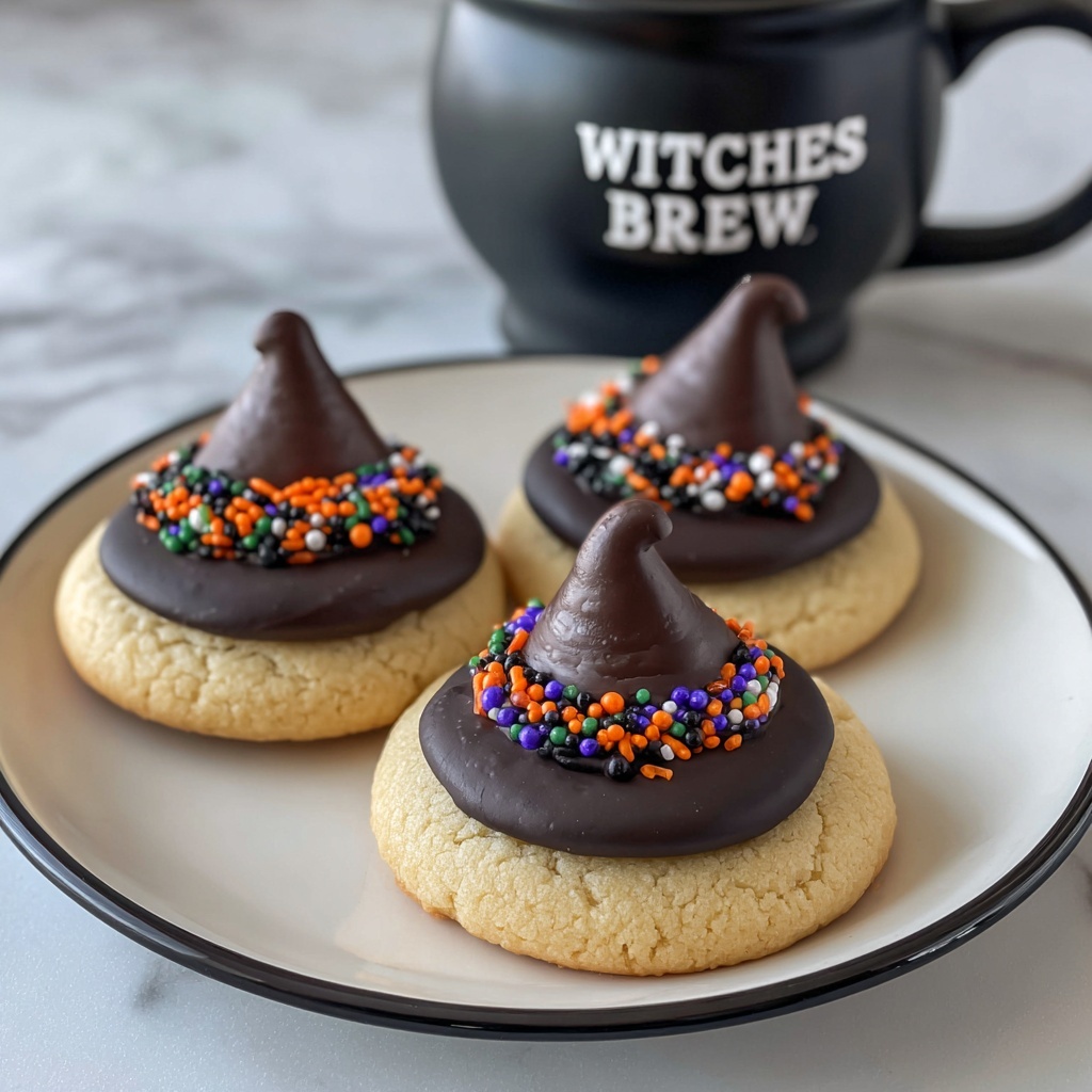 Witch Hat Cookies Recipe - Recipe Image
