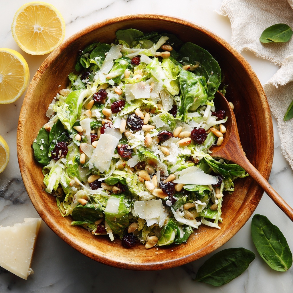 Parmesan Brussels Sprouts Salad Recipe - Recipe Image