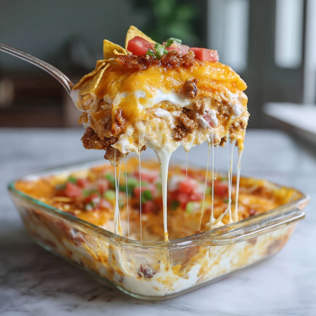 Mexican White Trash Casserole Recipe - Recipe Image