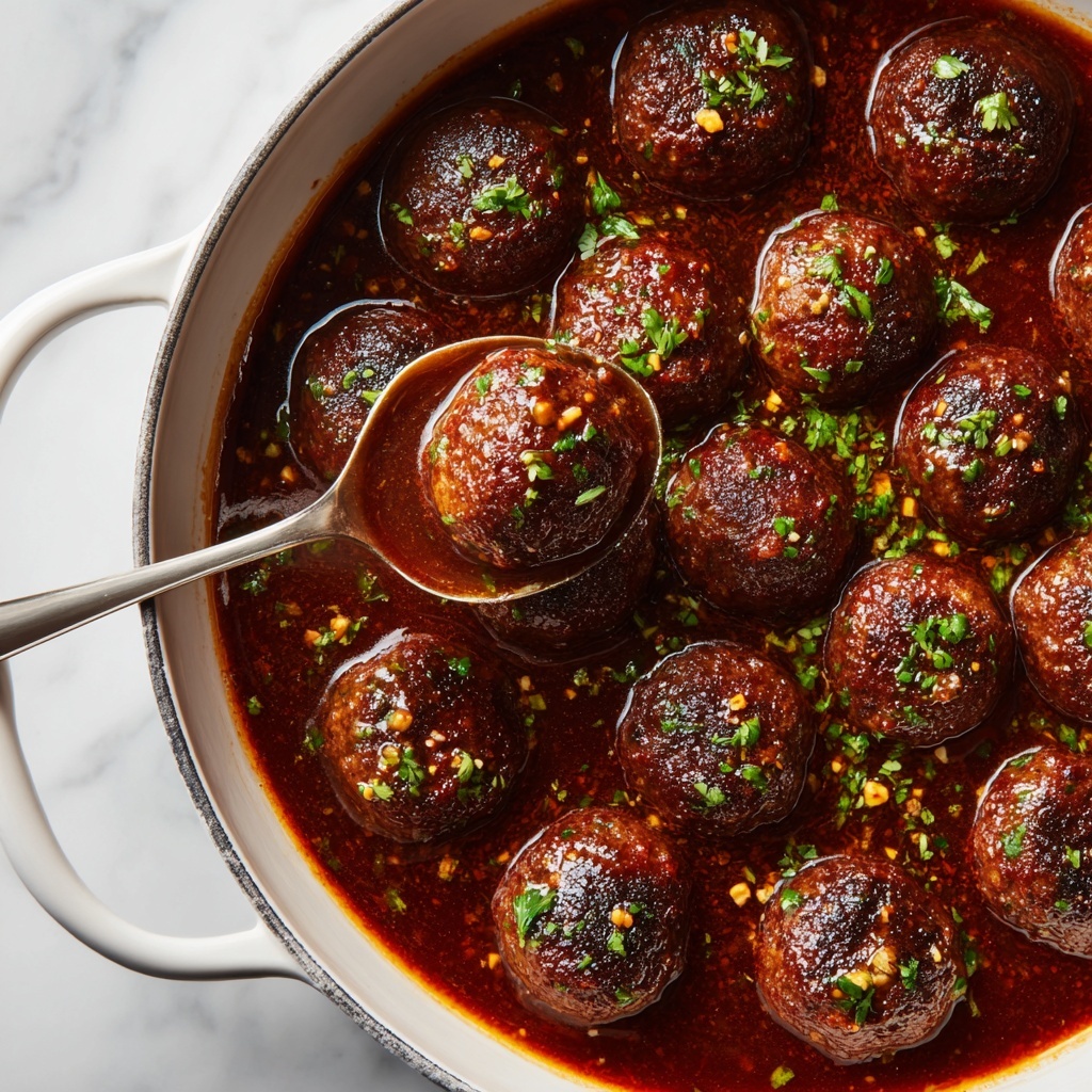 Salisbury Steak Meatballs in Rich Brown Gravy Recipe - Recipe Image