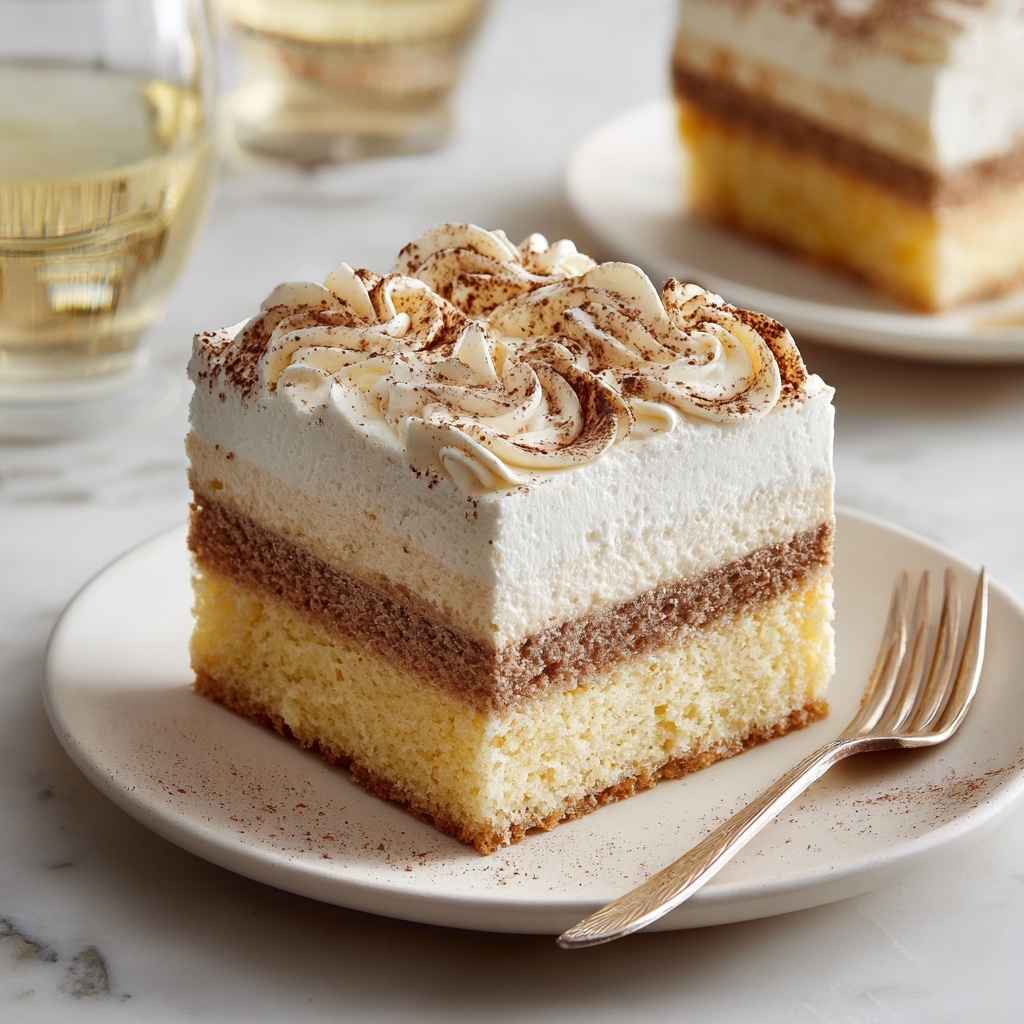 Cinnamon Roll Poke Cake Recipe - Recipe Image