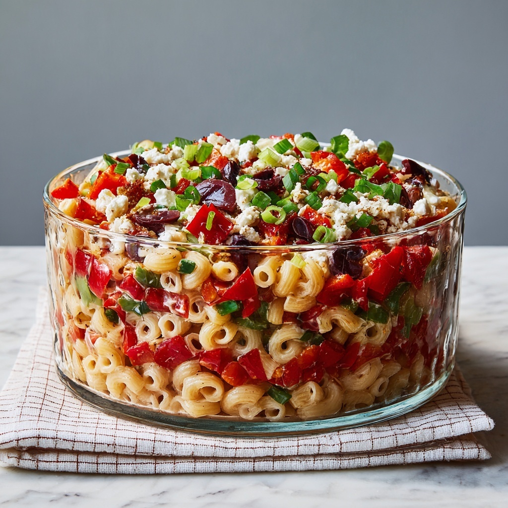 Greek Tortellini Pasta Salad Recipe - Recipe Image