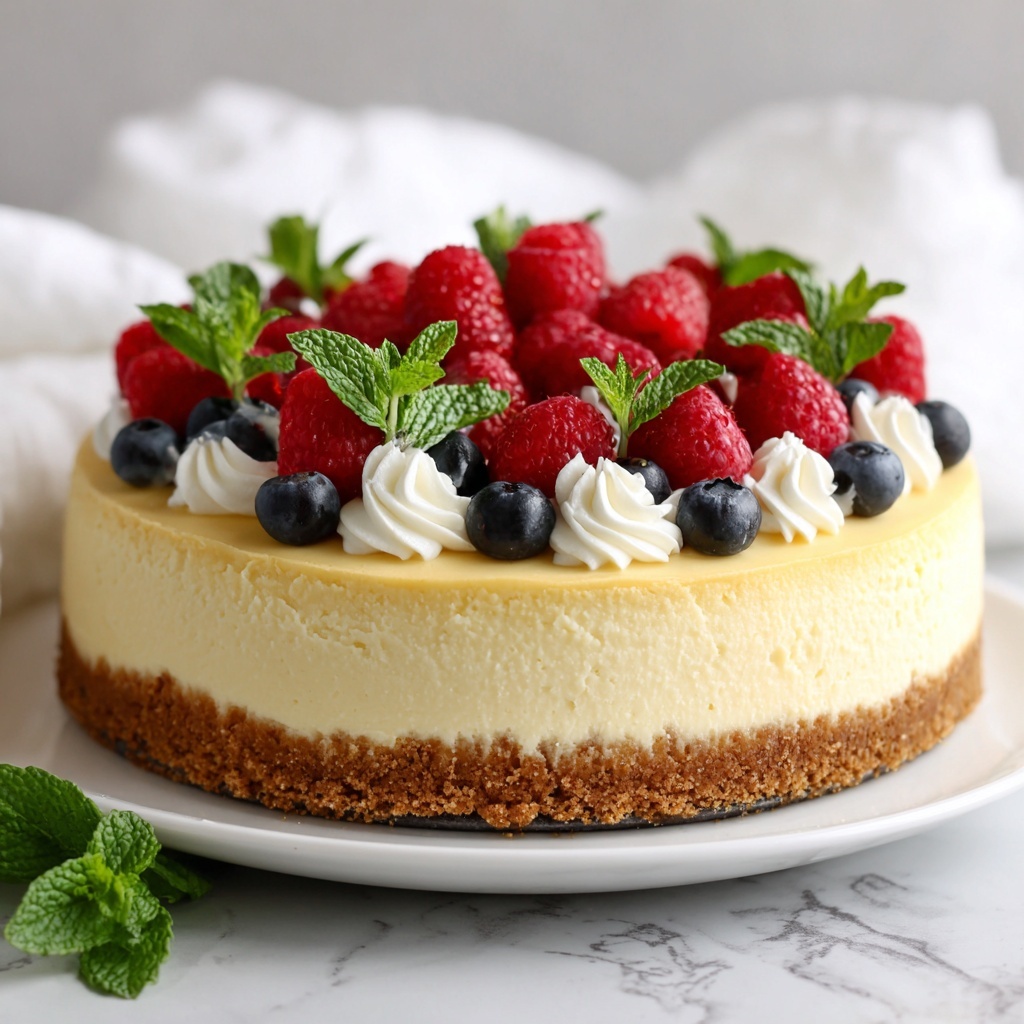 Best Easy Cheesecake Recipe - Recipe Image