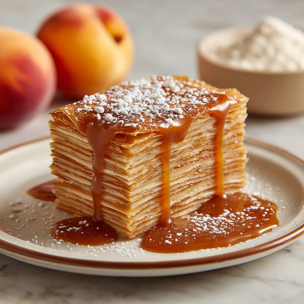 Apple Mille-Feuille with Vanilla Custard (Gluten-Free) Recipe - Recipe Image