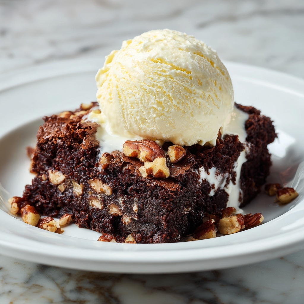 Chocolate Pecan Cobbler Recipe - Recipe Image