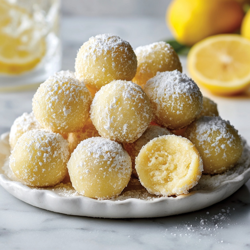 Lemon Truffles Recipe - Recipe Image