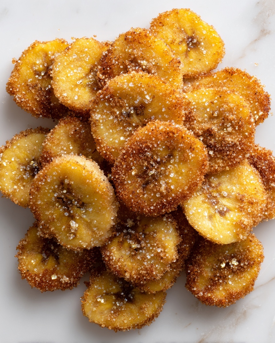 Cinnamon-Sugar Air Fryer Banana Chips Recipe - Recipe Image