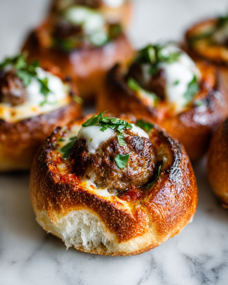Meatball Sub Bites Recipe - Recipe Image